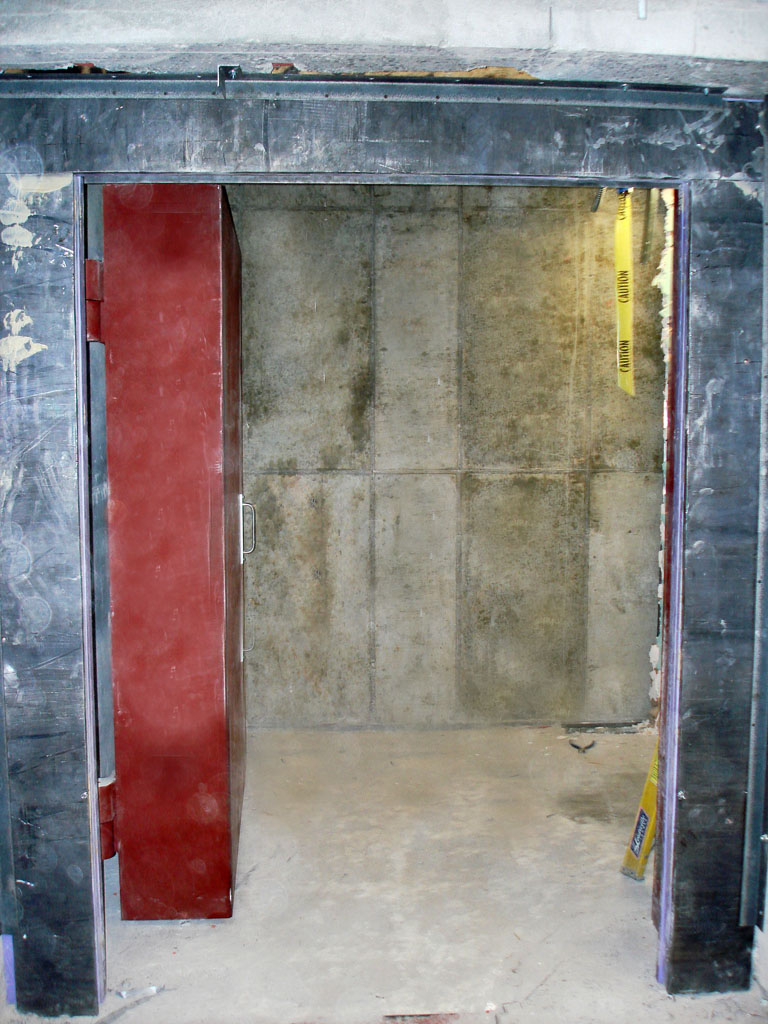 Frame back protection · before the wall closes