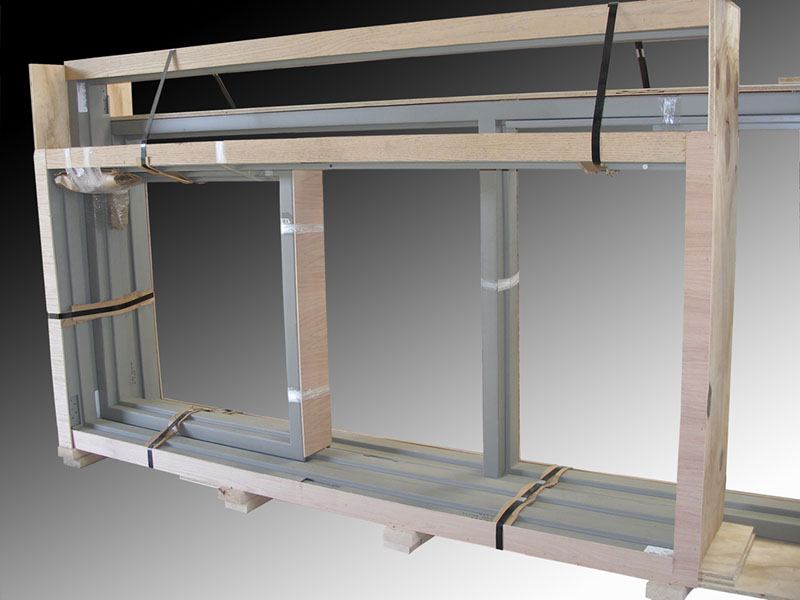 Frames on the dock · ready to ship