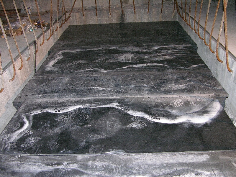 Ready for the slab