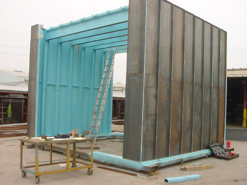 Panel-by-panel assembly · aerospace plant