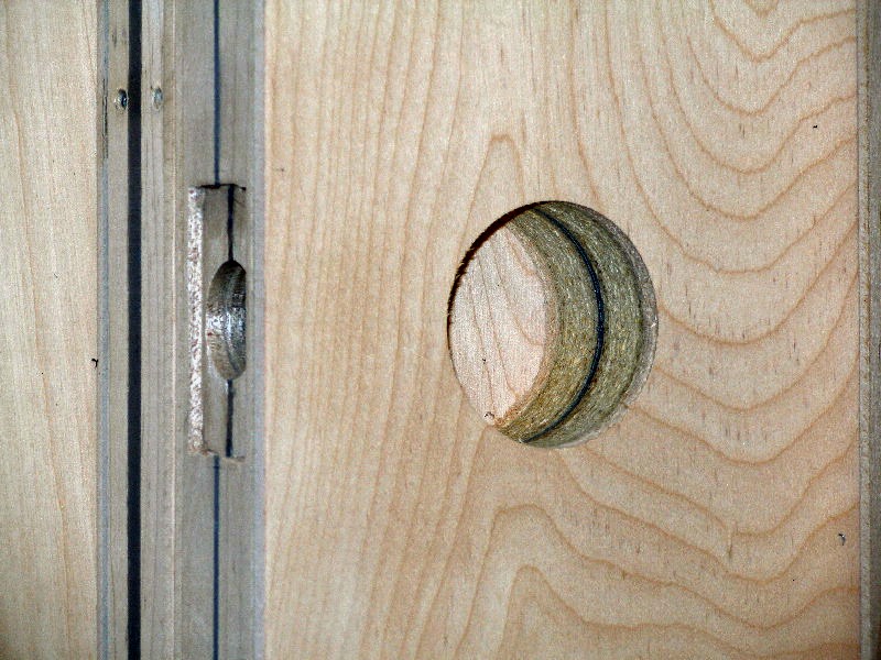 Lock hardware cutouts · pre-machined to spec