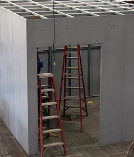 Production cabinet · multiple doors