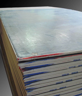 On the line · Type X, laminated here